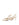 Women's cream white leather slingback stiletto heel with buckle fastening and pointed toe