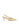 Women's custard yellow leather slingback stiletto heel with buckle fastening and pointed toe