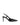 Women's blake snake embossed leather stiletto heel with slingback and pointed toe