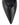 Women's black leather stiletto pumps with pointed toe and v cut throat