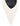 Women's chalk white leather stiletto pumps with pointed toe and v cut throat