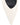 Women's chalk white leather stiletto pumps with pointed toe and v cut throat