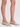 Belle Ballets - Cream White Woven Leather