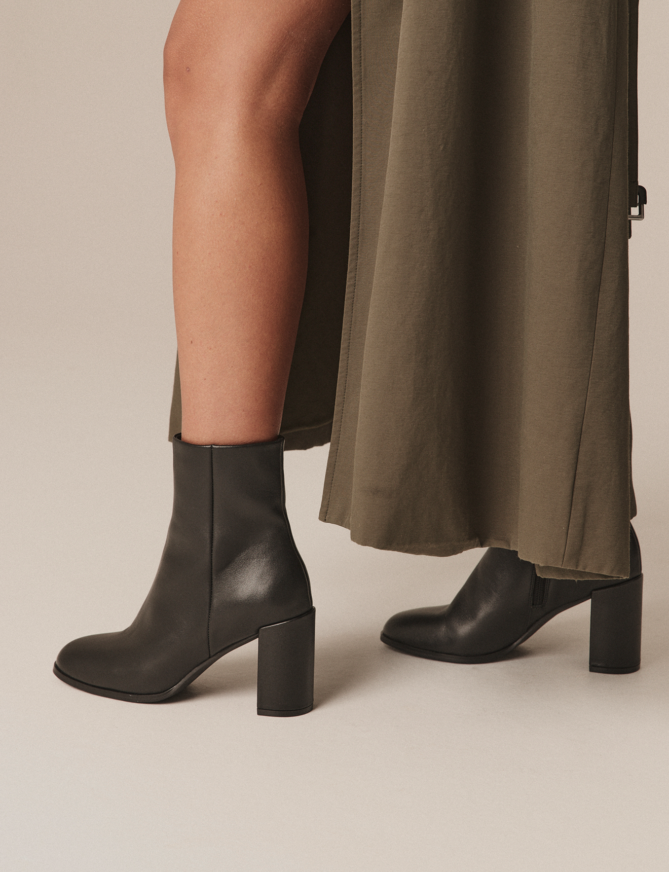 Libellen Boot Libby Ankle Boots - Black Leather – Siren Shoes