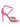 Dannie Stiletto Heels - Hot Pink Leather