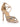 Dannie Stiletto Heels - Nude Leather