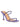 Izzy Diamante Stiletto Heels - Purple Metallic Leather