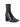 Juan II Sock Boots - Black Stretch Leather